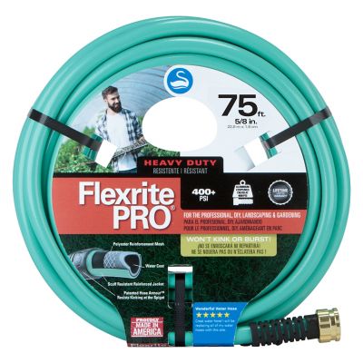 Swan FlexritePRO 5/8 in. x 75ft Heavy-Duty Garden Hose, CSNFXP58075