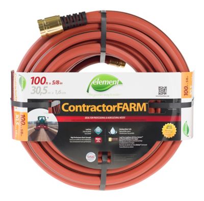 Element 5/8 in. x 100 ft. ContractorFARM Heavy-Duty Water Hose