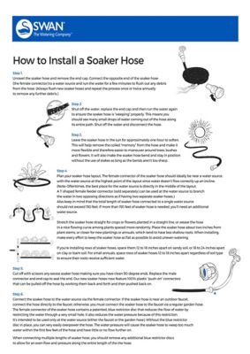 Image showing 8 th Element 3/8 in. x 75 ft. SoakerPRO Soaker Water Hose