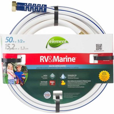 Element RV&Marine 1/2 in. x 50 ft. Medium-Duty Multi-Purpose Hose, CELMRV12050