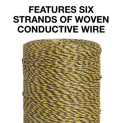 Image showing  1,320 ft. x 180 lb. Polywire Electric Fencing