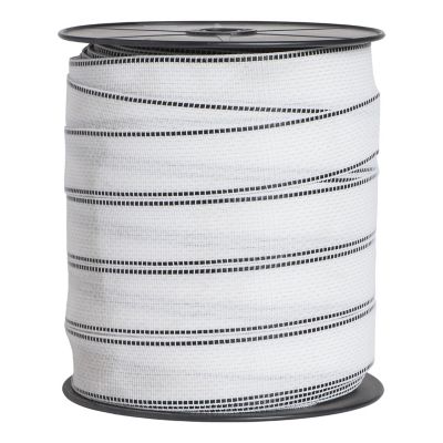 Image showing  500 ft. x 890 lb. Polytape Electric Fencing, White