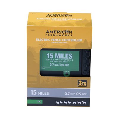 Image showing  0.7-Joule 15-Mile Battery-Powered Low Impedance Electric Fence Charger