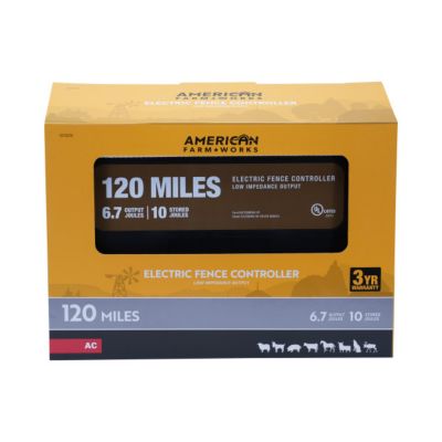 Image showing  6.7-Joule 120-Mile AC-Powered Low Impedance Electric Fence Controller