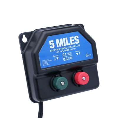 Image showing  0.1-Joule 5-Mile AC-Powered Low Impedance Electric Fence Charger, 6,000V Output Voltage