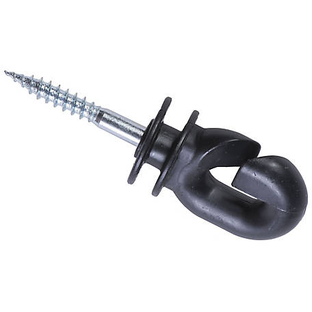 Doblit Screw in Insulators Ring Insulators For Electric Fencing For Wooden Posts 