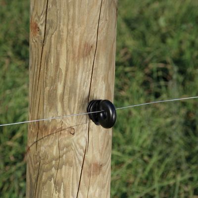 Electric Fence Ring Insulators Fencing Screw In For Wooden Posts Wire 25 50 100 