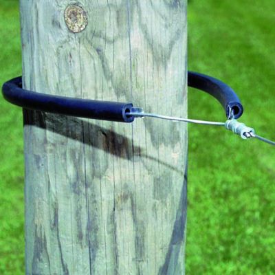 Image showing  Wraparound Electric Fence Post Insulators, 10-Pack