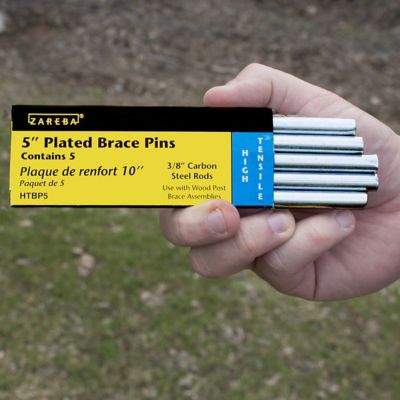 Image showing  5 in. Plated Electric Fence Brace Pins, 5 pk.