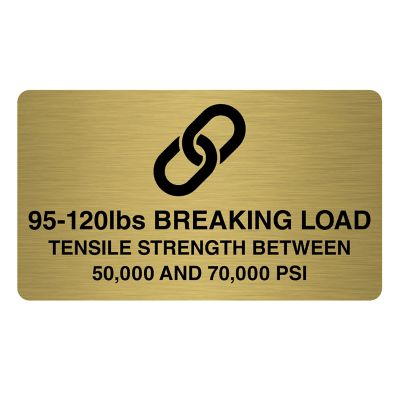 Image showing  100 ft. x 95-120 lb. Galvanized Steel Wire