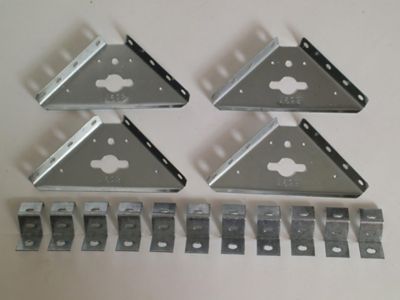 Arrow Concrete Anchor Kit with Clips and Shields
