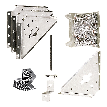Arrow Concrete Anchor Kit, Includes Clips and Shields