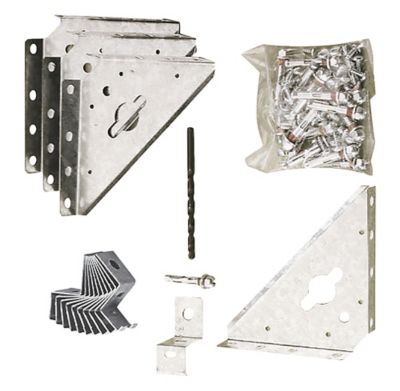 Image showing  Concrete Anchor Kit with Clips and Shields