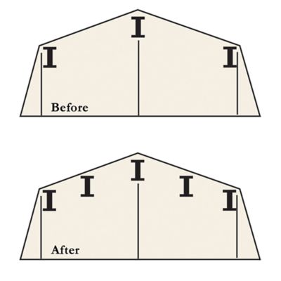 Image showing  Roof Strengthening Kit for 10 ft. x 12 ft. Units