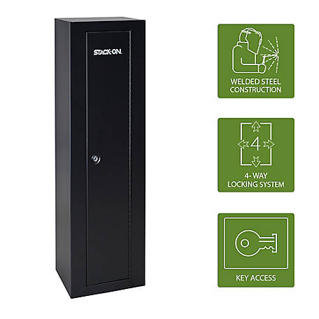 Stack On 10 Gun Security Cabinet Black At Tractor Supply Co