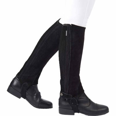 Dublin Kids' Suede II Half Chaps