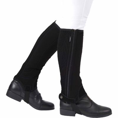 Dublin Unisex Kids' Suede II Half Chaps