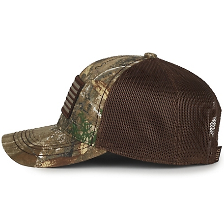Flying Fisherman Men's Camo Bass Patch Trucker Hat at Tractor Supply Co.