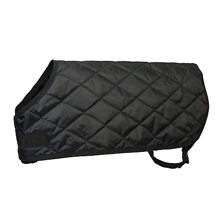 Weaver Leather Quilted Calf Blanket, Black, 35-3595-BK