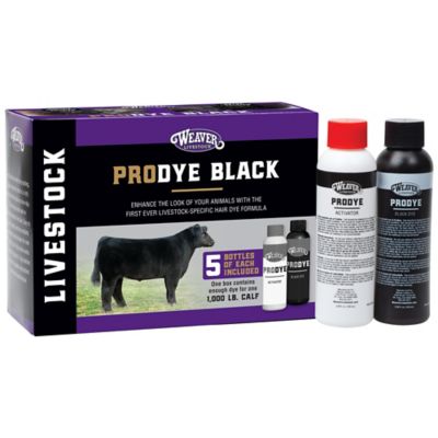 Weaver Livestock ProDye Livestock Hair Dye, Black