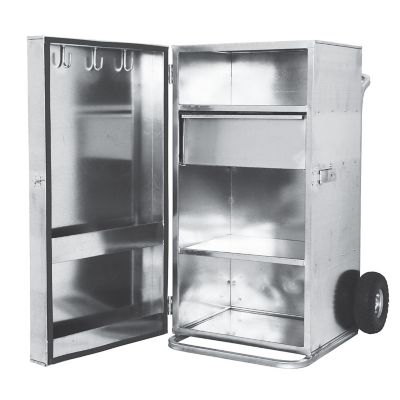 Weaver Leather Galvanized Single-Door Show Box, 4 ft.