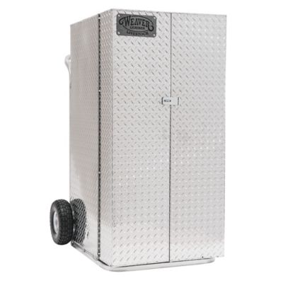Weaver Livestock Aluminum French Door Livestock Show Box, 4 ft.