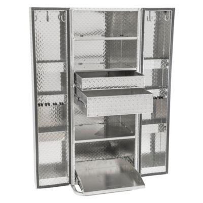 Image showing  Aluminum French Door Show Box, 5 ft.