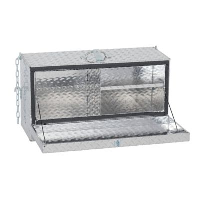 Image showing  Aluminum Treadplate Deep Hanging Show Box, Mini