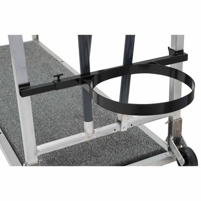 Image showing  Steel Feed Pan Holder