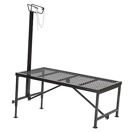 Weaver Leather Steel Livestock Trimming Stand with Wire Head Piece