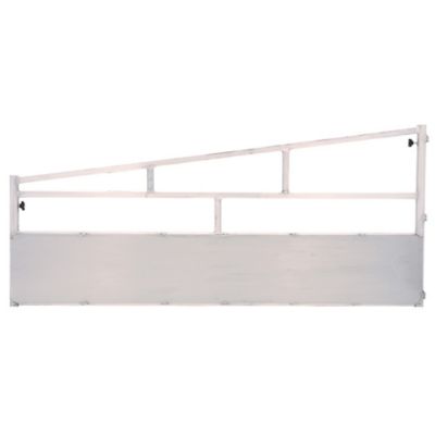 Image showing  Aluminum Fan Cage Stall Divider, Left