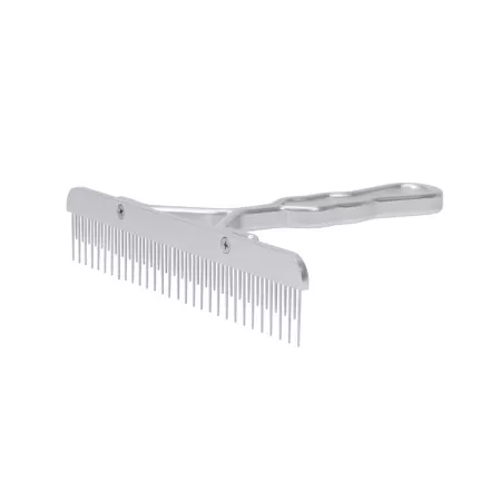 Weaver Leather Fluffer Livestock Comb with Aluminum Handle and Replaceable Stainless Steel Blade Pet Brushes & Combs