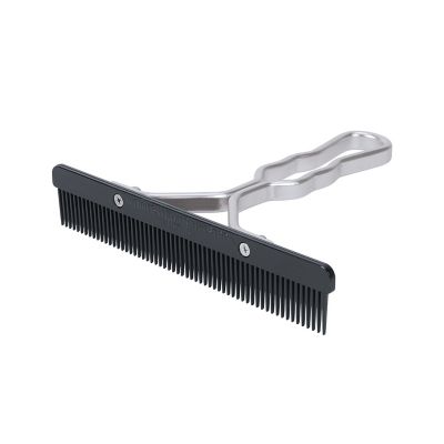 Weaver Livestock Show Comb with Aluminum Handle and Replaceable Black Plastic Blade
