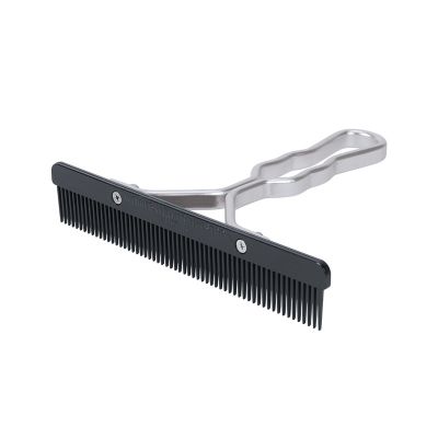 Weaver Leather Show Comb with Aluminum Handle and Replaceable Black Plastic Blade