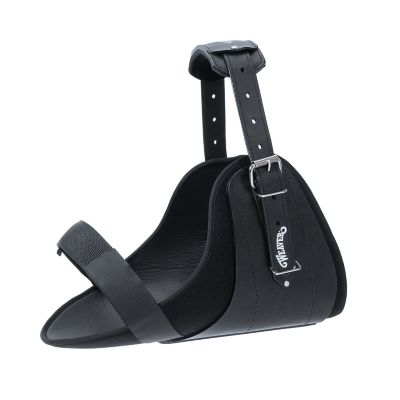Weaver Livestock Kirk Stierwalt Cattle Neck Sweat System, Large, Black Leather with SBR Neoprene Liner