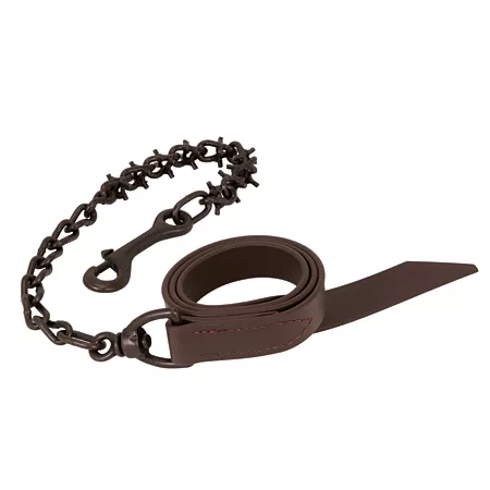 Weaver Leather Brahma Webb Brown Lead Prong Chain/Oiled Chain Livestock Ropes Halters & Hobbles