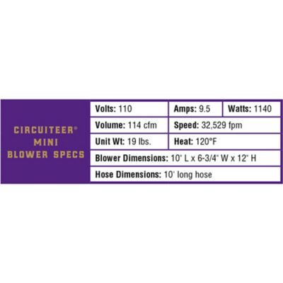 Image showing  Mini Livestock Blower Dryer, Silver