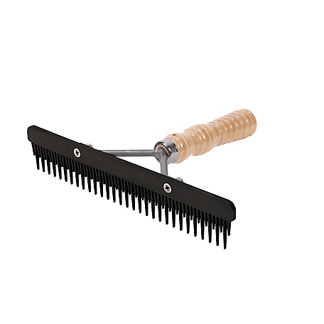Weaver Leather Fluffer Livestock Comb with Wood Handle and Replaceable Plastic Blade