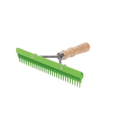 Weaver Leather Fluffer Livestock Comb with Wood Handle and Replaceable Plastic Blade