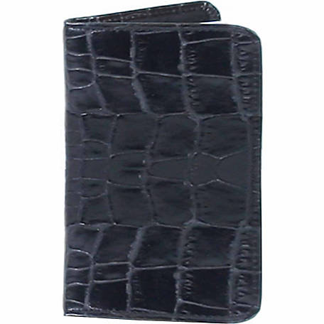 Scully Genuine Leather Personal Noter, 2.75 in. x 4.25 in., Black, 1006B-0-43-F