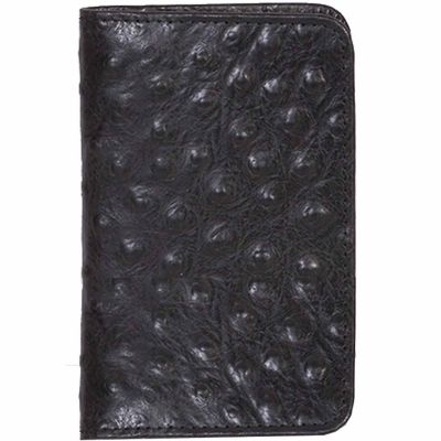 Scully Undated Genuine Leather Personal Noter, Black, 1006R-0-51-F