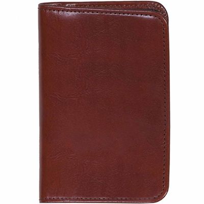 Scully Undated Genuine Leather Personal Noter, Cognac, 1006R-06-28-F