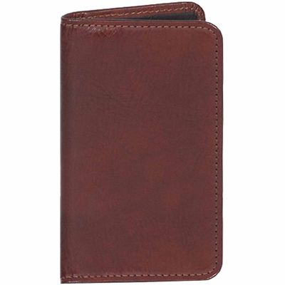 Scully Weekly Genuine Leather Personal Planner, Mahogany, 1007-06-30-F