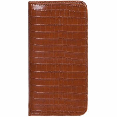 Scully Weekly Genuine Leather Pocket Planner, Brown