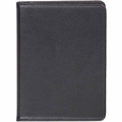 Scully Undated Genuine Leather Desk Journal, Black, 1046R-11-24-F