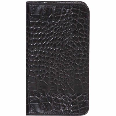 Scully Undated Genuine Leather Pocket Telephone/Address Book, Black, 1108-0-43-F