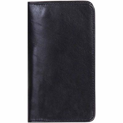 Scully Undated Genuine Leather Pocket Telephone/Address Book, Black, 1108-06-24-F