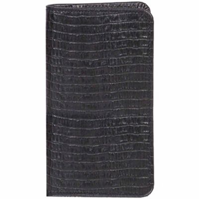 Scully Undated Genuine Leather Pocket Telephone/Address Book, Black, 1108-0-62-F