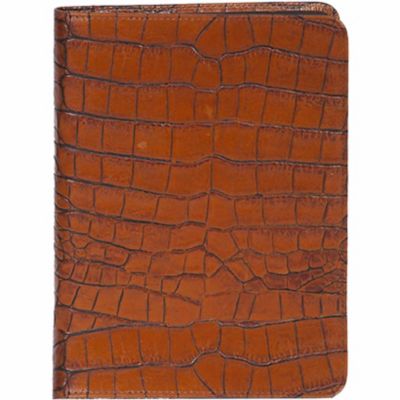 Scully Undated Genuine Leather Telephone/Address Book, Dark Brown