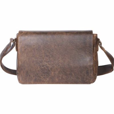 Scully Lamb Leather Messenger Briefcase